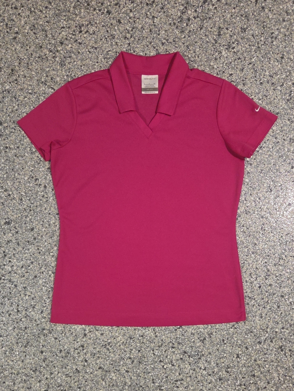 Pink Nike Golf Polo Size Small